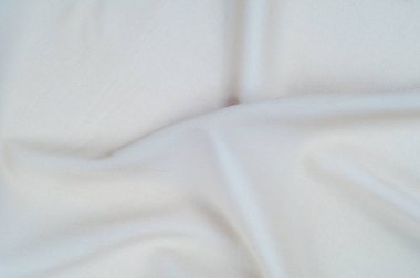 Arka plan doku, desen. Tasarımcı bej hafif hafif krep De Chine Poly Suni ipek kumaş çarpıcı.