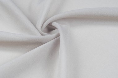 Arka plan doku, desen. Tasarımcı bej hafif hafif krep De Chine Poly Suni ipek kumaş çarpıcı.