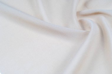 Arka plan doku, desen. Tasarımcı bej hafif hafif krep De Chine Poly Suni ipek kumaş çarpıcı.