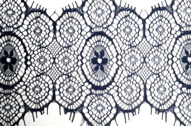 doku, arka plan, desen. dantel kumaş. koyu mavi renk. Zarif ve büyüleyici bir ilk için hazır, bu akşam mavi çiçek desenli dantel bir gece yarısı rüyadan Bahçe yapıldı.