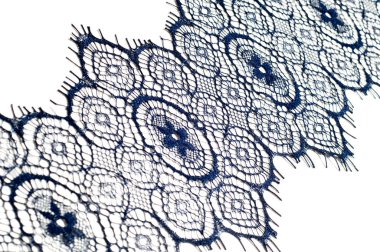 doku, arka plan, desen. dantel kumaş. koyu mavi renk. Zarif ve büyüleyici bir ilk için hazır, bu akşam mavi çiçek desenli dantel bir gece yarısı rüyadan Bahçe yapıldı.