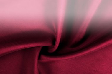  doku, kalın ipek kumaş kırmızı. Rengi kırmızı - her yerde pop kültürü, moda ve güzellik görüyoruz. Ve Sevgililer günü gelişiyle, romantizm rengini her zamankinden daha büyüktür