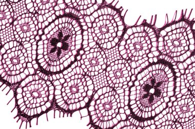 doku, arka plan, desen. dantel kumaş. Kırmızı renk. Yumuşak ve dokusal, polyester ve naylon ve draperies muhteşem bir karışımı oluşur.