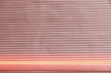 doku, arka plan, desen. Panjurlar boyalı metal