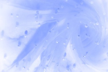 Boncuk ile işlemeli mavi, mavi şeffaf kumaş. Tasarımınız için mükemmel, bu son derece lüks malzeme sonraki özel proje için idealdir!