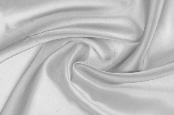 Modèle Fond Texture Tissu Soie Est Gris Fond Abstrait Noir — Photo