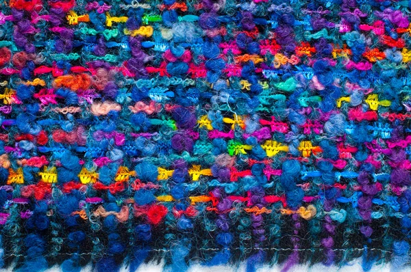 Woven Fabrics Coarse Thread Tissue Textile Cloth Fabric Material Texture — Stock Photo, Image