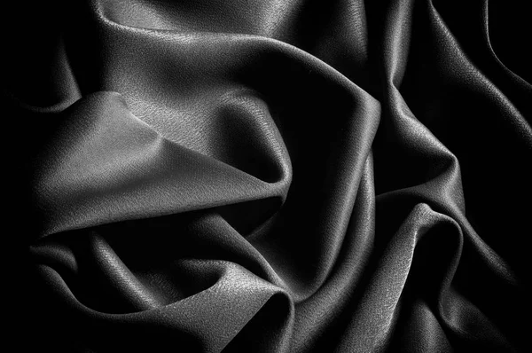 Texture Sfondo Modello Panno Della Scuola Nero Grigio Due Cantieri — Foto Stock