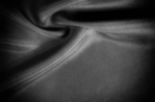 Soft Focus Cloth Silk Black Take Home Black Washed Silk — Stock Photo, Image