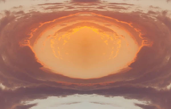 Textúra Felhők Naplemente Sunrise Korai Nyári Reggelen — Stock Fotó