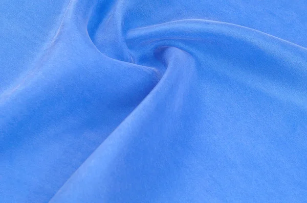 Textura Patrón Fondo Fondo Abstracto Tela Azul Lujo Onda Líquida — Foto de Stock