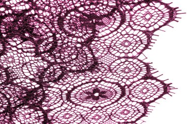 doku, arka plan, desen. dantel kumaş. Kırmızı renk. Yumuşak ve dokusal, polyester ve naylon ve draperies muhteşem bir karışımı oluşur.