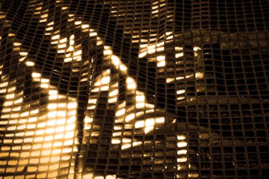 doku, arka plan, desen. Kumaş ile büyük sarı altından yapılmış. Bu çok renkli yanardöner büyük glitter eve götürdüğünüzde renk ve doku gökkuşağı için hazırlamak.