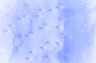 Boncuk ile işlemeli mavi, mavi şeffaf kumaş. Tasarımınız için mükemmel, bu son derece lüks malzeme sonraki özel proje için idealdir!