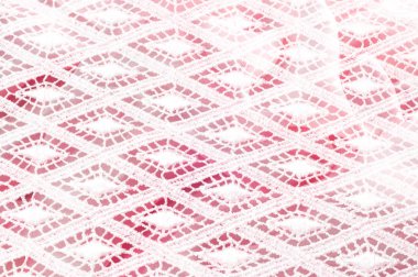 Doku arka plan deseni. Dantelli beyaz kumaş. Beyaz arka plan üzerinde el dantel. Beyaz guipure, nakış kumaş bir gelinlik, kartpostal, fotoğraf duvar kağıtları, afiş için,