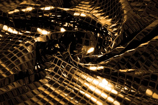 doku, arka plan, desen. Kumaş ile büyük sarı altından yapılmış. Bu çok renkli yanardöner büyük glitter eve götürdüğünüzde renk ve doku gökkuşağı için hazırlamak.