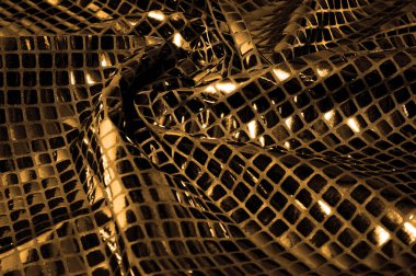 doku, arka plan, desen. Kumaş ile büyük sarı altından yapılmış. Bu çok renkli yanardöner büyük glitter eve götürdüğünüzde renk ve doku gökkuşağı için hazırlamak.