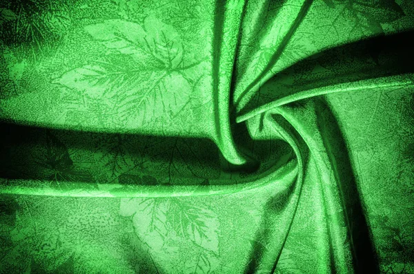 Doku, arka plan, desen. kumaş ipek yeşil. Bu yeşil çiçek ipek krep de Çin tasarım şarj için burada! Onun canlandıran örtüsü taşır ve düşer ince bir parlaklık olur.