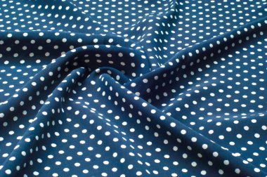 Doku arka plan deseni. Şifon polka noktaları. Desen polka dot. 