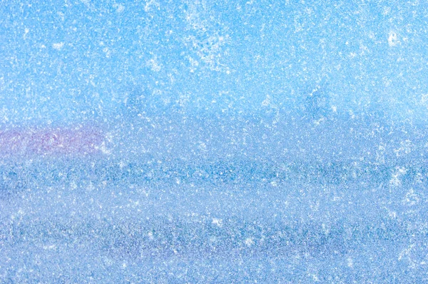 テクスチャ パターン 冬に汚れた窓 — ストック写真