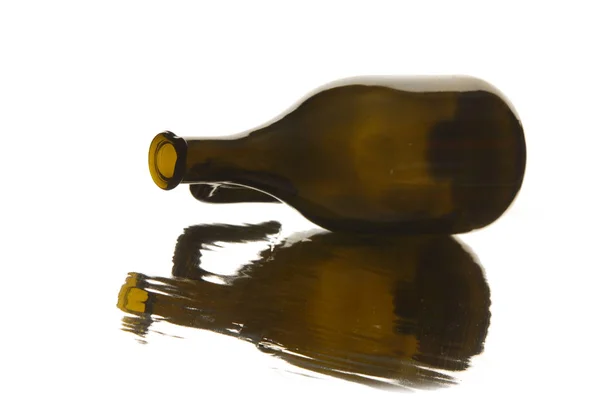 Decorativo Vacío Hermosas Botellas Textura Botella —  Fotos de Stock