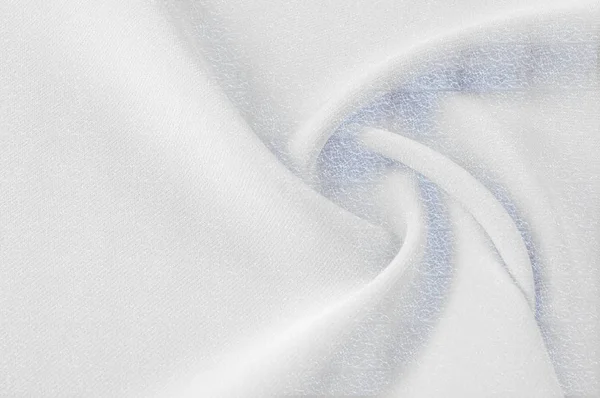 テクスチャ パターン 生地の質感は白です 背景の白の抽象的なテクスチャ — ストック写真