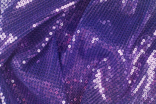 Patrón Tela Color Púrpura Oscuro Con Papet Mostrar Poco Estilo — Foto de Stock