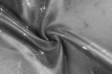 Arka plan doku, desen. Bir desenli ipek siyah kumaş. Hepimizin içinde bohemians, eve götürmek bu vint ve çiçek baskı ipek Charmeuse siyah. Düşünceli ve kusursuz düzgün,