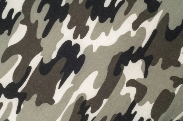 Örme kumaş dokusu. Askeri bir boyama üzerinden. Fotoğraf stüdyosu