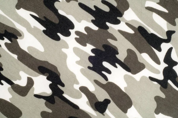 Örme kumaş dokusu. Askeri bir boyama üzerinden. Fotoğraf stüdyosu
