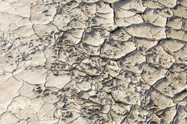 Çatlaklar zemin dokusuna. Fotoğraf açık havada