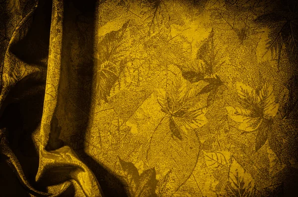 Υφή Φόντου Μετάξι Πανί Κίτρινο Ένα Κομψό Λάμψη Αυτό Όμορφο — Φωτογραφία Αρχείου