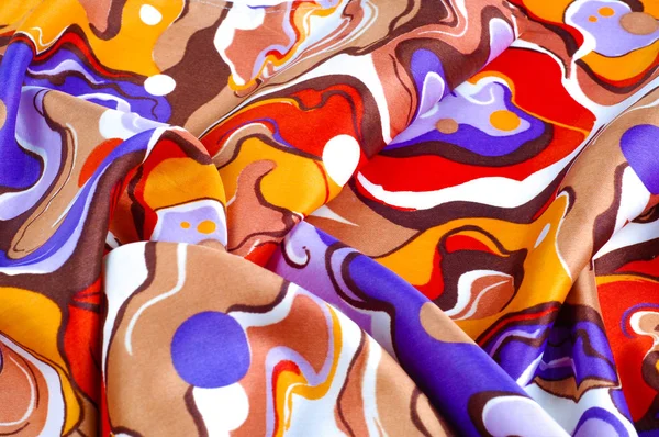 Текстура Фон Шелковая Ткань Абстрактной Окраски Абстрактный Современный Дизайн Мокрая — стоковое фото