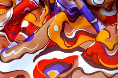 doku, arka plan, soyut bir boyama ipek kumaş. Soyut modern tasarım. Islak palyaço kusmuk. Eğlenceli renk splash. Deli deli sanat. Garip curvy fikirleri. Garip ve iddialı geri. Dijital sanat desen. 