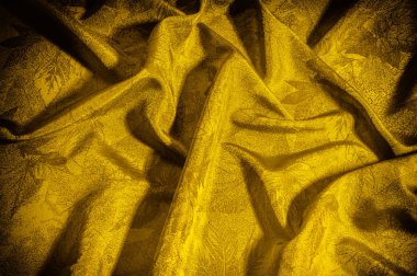 Doku arka plan bez ipek zarif bir Parlatıcı ile sarı bu güzel malzeme cömertlik bu saten mutlaka herhangi bir tasarım için ekler gibi gevrek bir perdelik herhangi bir uygulamalarla getirecek