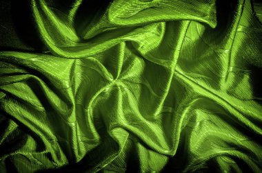ipek kumaş kumaş yeşil renk bir kalıptır kesinlikle bu yeşil soyut lamine ipek kumaş görülmeye değerdir benzersiz bir detay konu! Yumuşak ipek lamine kaplama parlak bir görünüme sahip