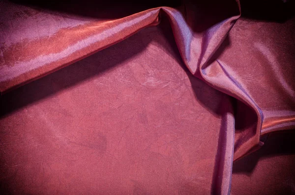 Texture Background Pattern Fabric Silk Dark Maroon Silk Organza Mood — Stock Photo, Image