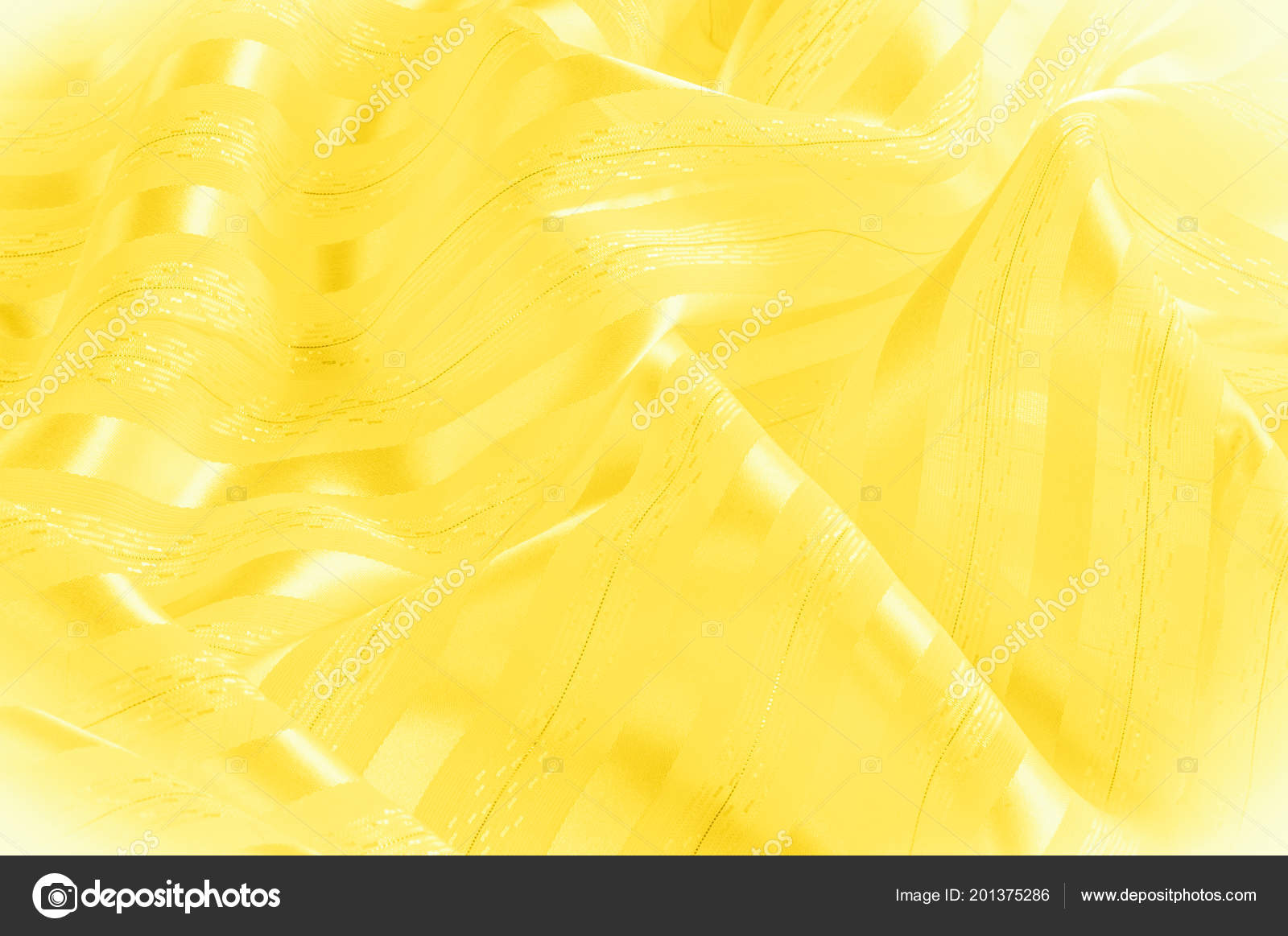 패턴입니다 가벼운 줄무늬와 노란색 직물입니다 조직입니다 부드럽고 우아한 노란색 — 스톡 사진 © ekina1 #201375286, image size:1600x1163