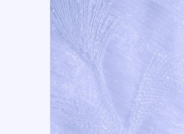 Doku, arka plan, desen. Tül pastel tonları. Mor katlanmış dantel kapatın. Arka plan olarak pastel mor buruşuk tül. Makro görünümü dikiş elbise. Saf düğün Tekstil.