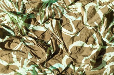 Doku, arka plan, desen. Kadın etek. Kumaş Pamuk koruyucu renk haki. Mat kahverengi-sarı renkli, özellikle, bir güçlü pamuk kumaş tekstil kumaş olduğunu