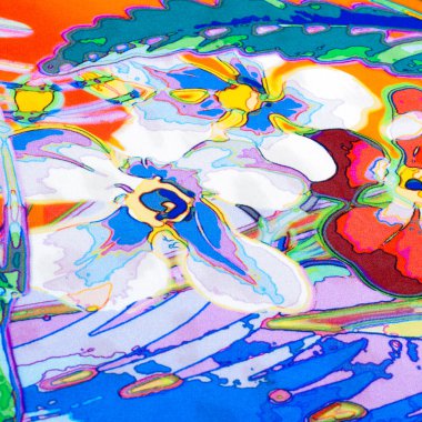 Kumaş doku stüdyo fotoğrafı