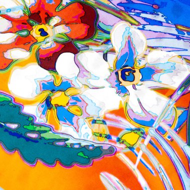 Kumaş doku stüdyo fotoğrafı