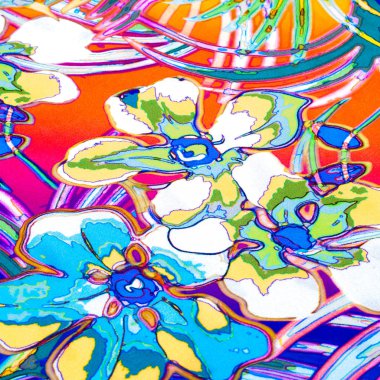 Kumaş doku stüdyo fotoğrafı