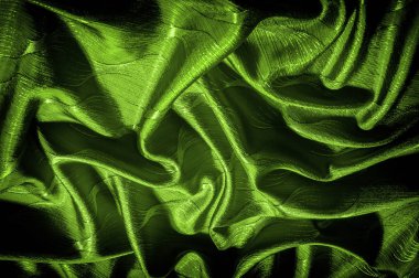 ipek kumaş kumaş yeşil renk bir kalıptır kesinlikle bu yeşil soyut lamine ipek kumaş görülmeye değerdir benzersiz bir detay konu! Yumuşak ipek lamine kaplama parlak bir görünüme sahip