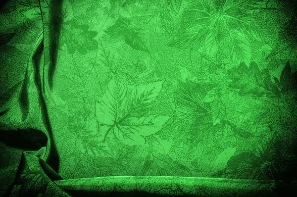 Textura Fundo Padrão Pano Seda Verde Este Crepe Seda Flor — Fotografia de Stock