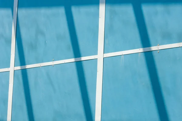 Textura Fundo Padrão Paisagem Está Agitada Linhas Sombras Fundo Azul — Fotografia de Stock