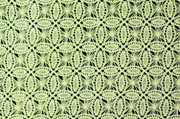 Image Texture Background Decorative Lace Pattern Green Vintage Lace Background — Stock Photo, Image