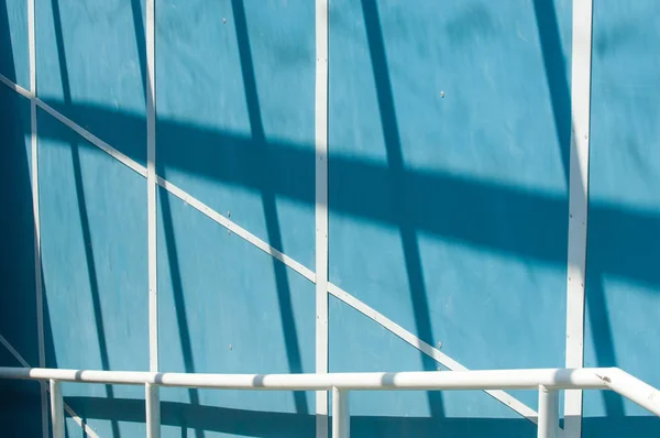 Textura Fundo Padrão Paisagem Está Agitada Linhas Sombras Fundo Azul — Fotografia de Stock