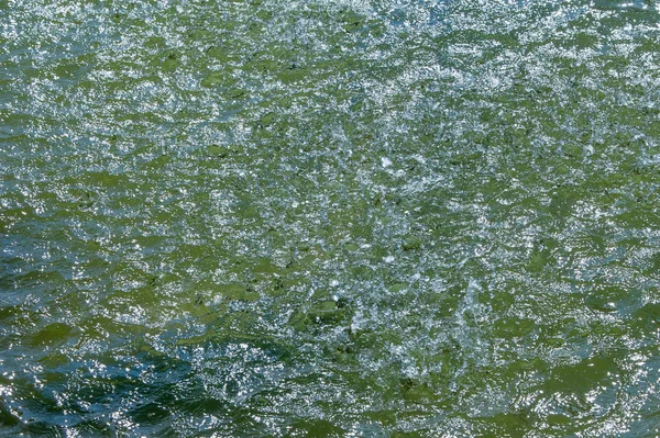 Textuur Achtergrond Patroon Water Zwembaden Spray Uit Fontein Zwembad Waterornament — Stockfoto