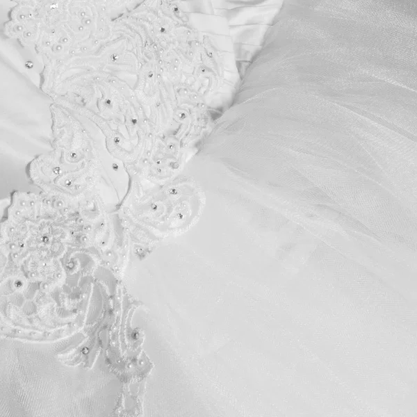 Palla Bianca Panno Bianco Tessuto Tessuto Tessuto Materiale Struttura — Foto Stock